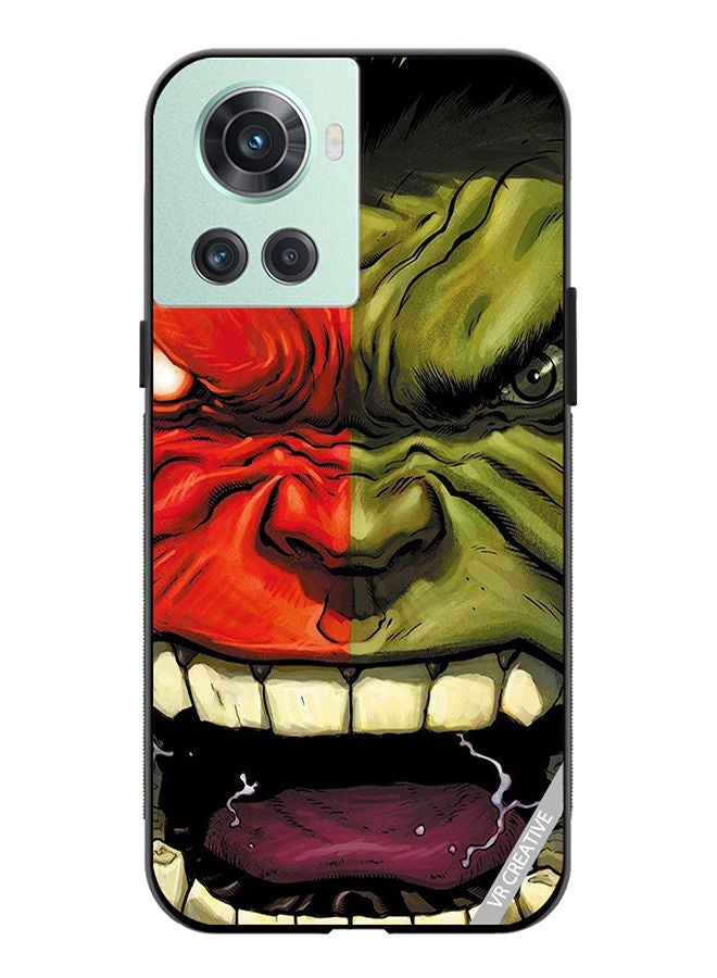 VR CREATIVE Protective Case Cover For OnePlus 10R Hulk Design Multicolour - Image 1