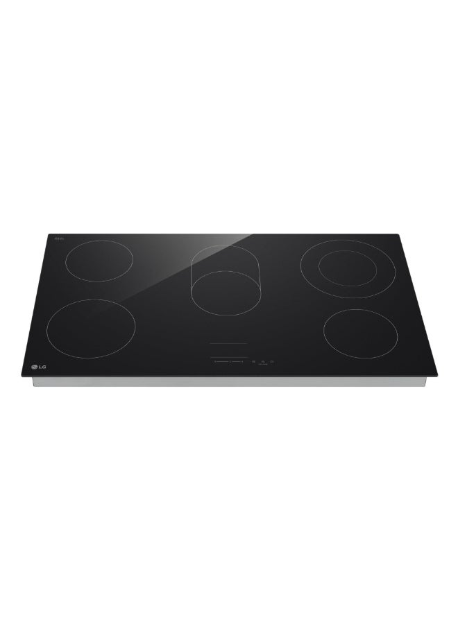 LG Built-In Radiant Cooktop, 90 cm, 5 Burners, Ceramic Glass, Black CE5Z3625BN black - Image 4