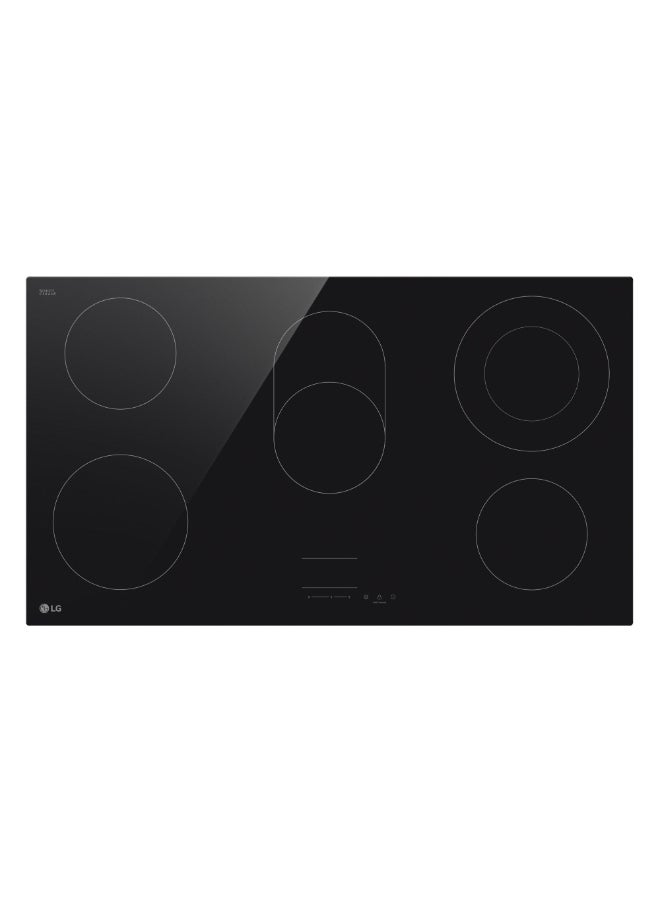 LG Built-In Radiant Cooktop, 90 cm, 5 Burners, Ceramic Glass, Black CE5Z3625BN black - Image 2