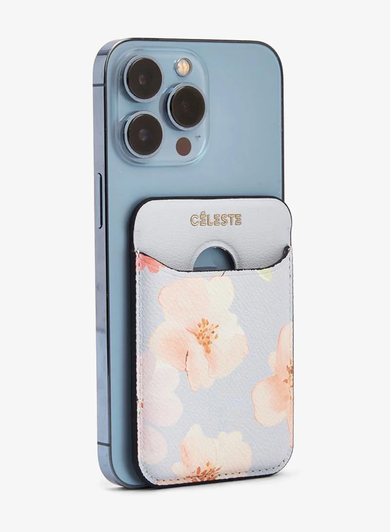سيليست Floral Print Card Holder