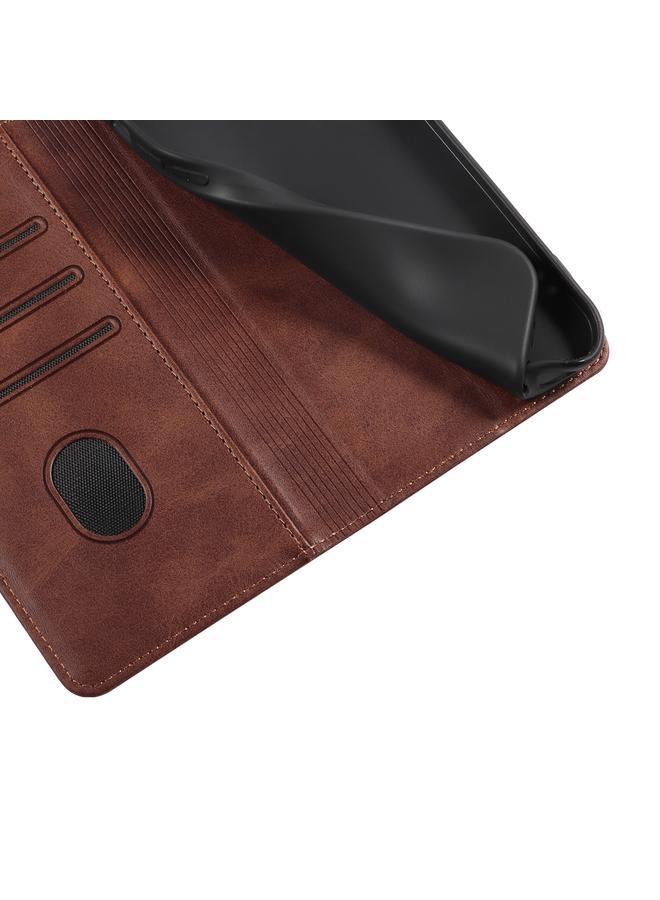 S-TOP Case For Samsung Galaxy A22 5G Calf Texture Magnetic Flip Leather Phone Case - Image 5