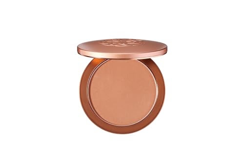 YENSA Super Serum Silk Powder Foundation  Matte Foundation Makeup to Blur and Smooth Pores  Provides a Radiant and More Even Skin Tone for a Natural Healthy Glow  Tan 3 035 oz