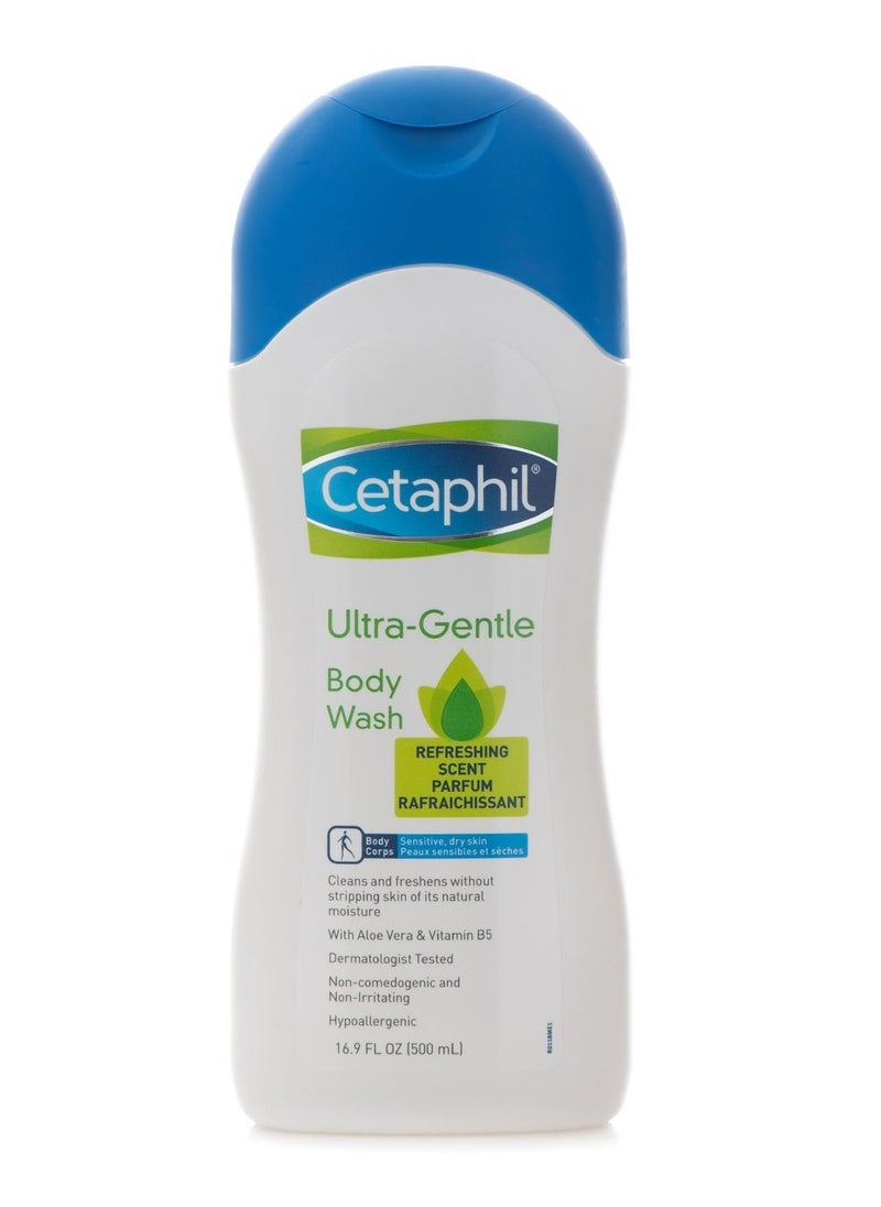 GALDERMA CETAPHIL ULTRA GENTLE BODY WASH REFRESHING SCENT 500 ML 
