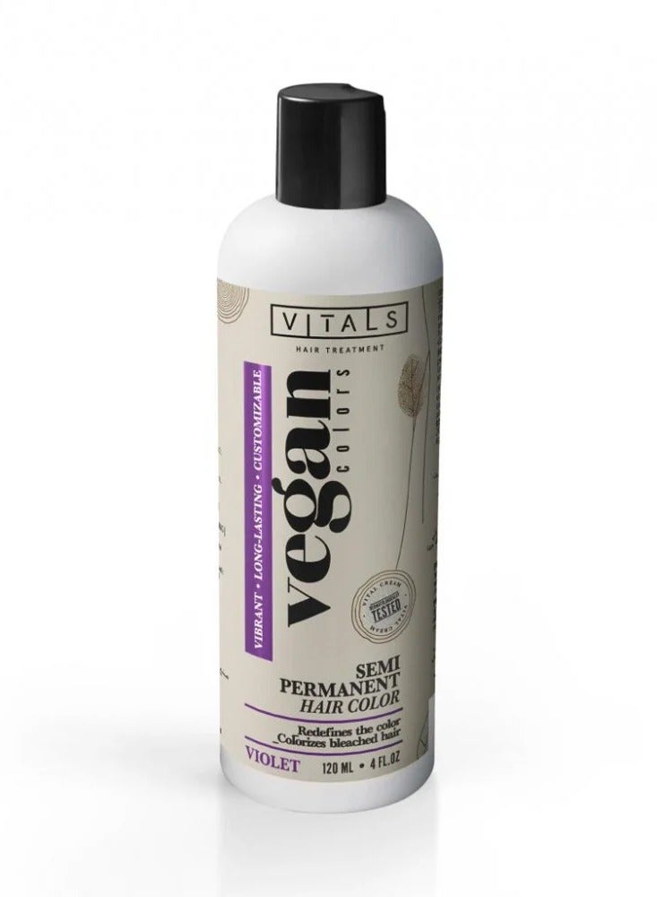 Vegan color violet hair dye 120 ml