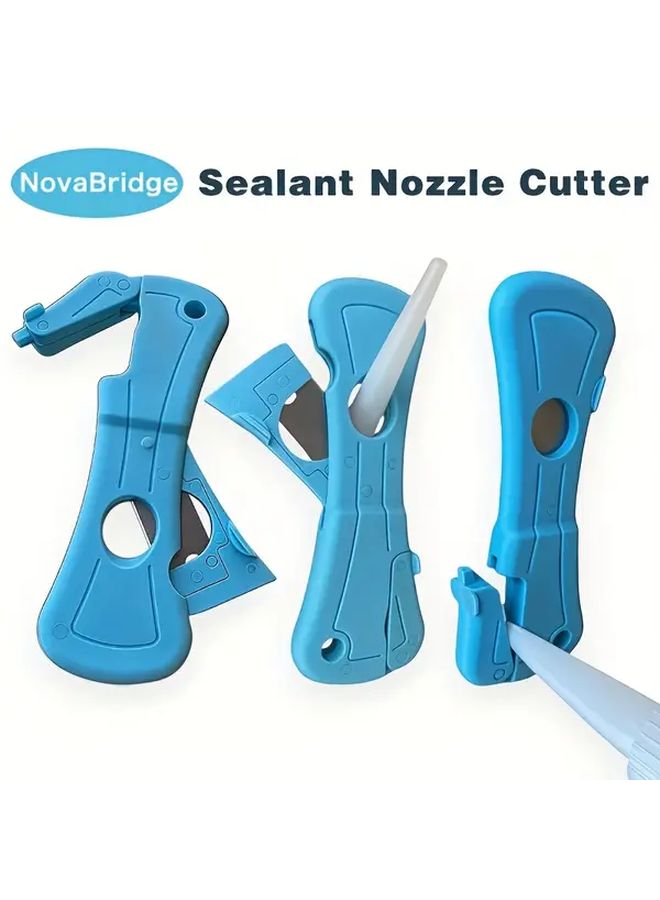 1pc Manual Sealant Nozzle Cutter Heavy Duty Plastic Metal Multi Functional Trimmer - Image 3