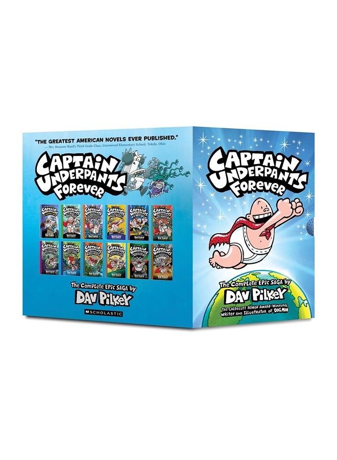 Captain Underpants Forever Box set (#1-12)