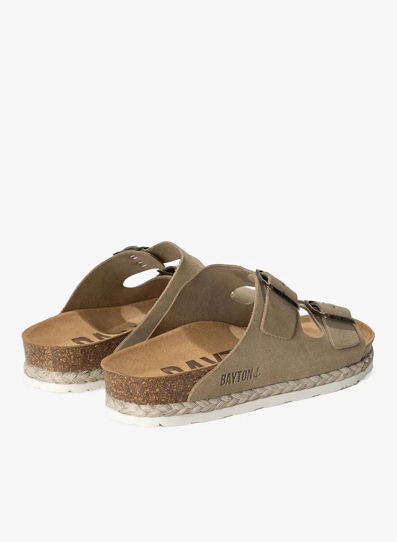 BAYTON Benalla Leather Platform Sandals
