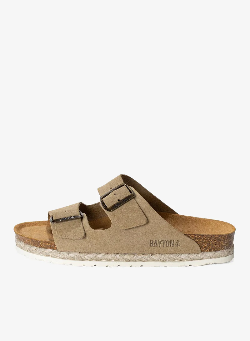 BAYTON Benalla Leather Platform Sandals