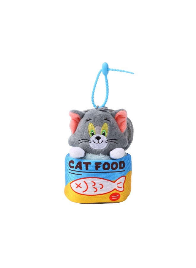 عام توم وجيري أفخم قلادة الكرتون مضحك توم القط الأسماك المعلبة قلادة صغيرة - Image 1