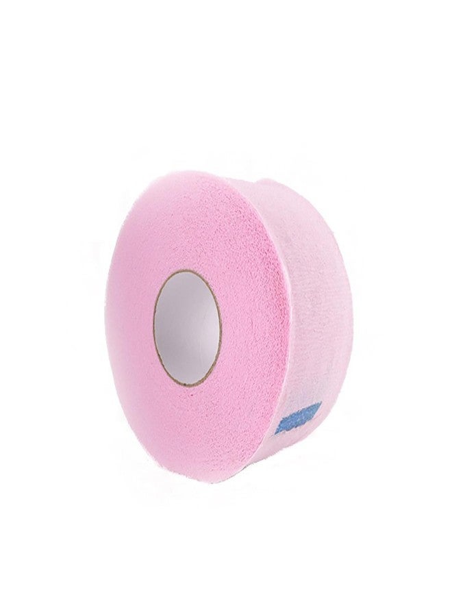 LJJCSFF 1 Roll Barber Paper Neck Strips for Hair Cutting Tissue Neck Wraps Barber Neck Bands Haircut Styling Tool Barber Accessories Pink - Image 3