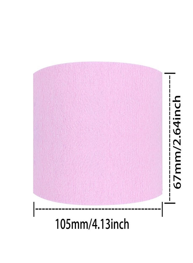 LJJCSFF 1 Roll Barber Paper Neck Strips for Hair Cutting Tissue Neck Wraps Barber Neck Bands Haircut Styling Tool Barber Accessories Pink - Image 2