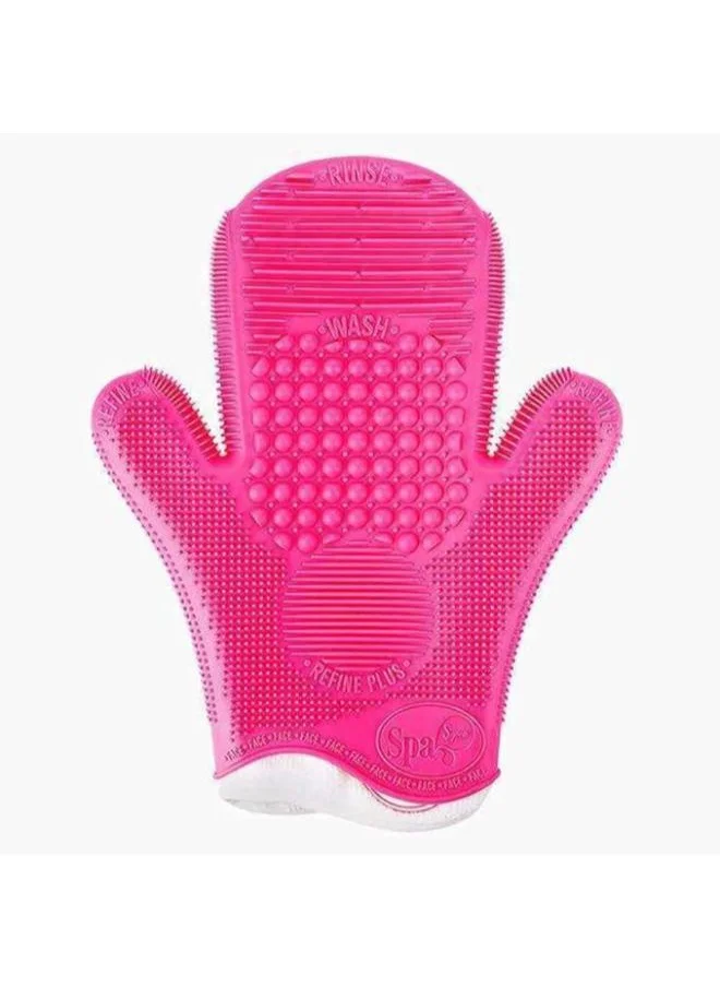 Sigma Beauty Spa Brush Cleaning Glove-Pink