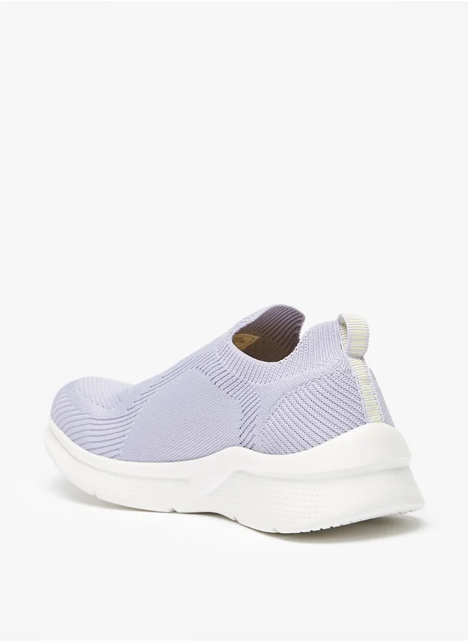 داش Girls Textured Slip-On Sports Shoes