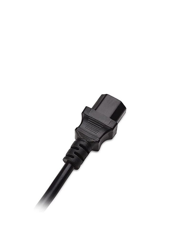 كويس كابل الطاقة C13 إلى C14 أسود - Image 2