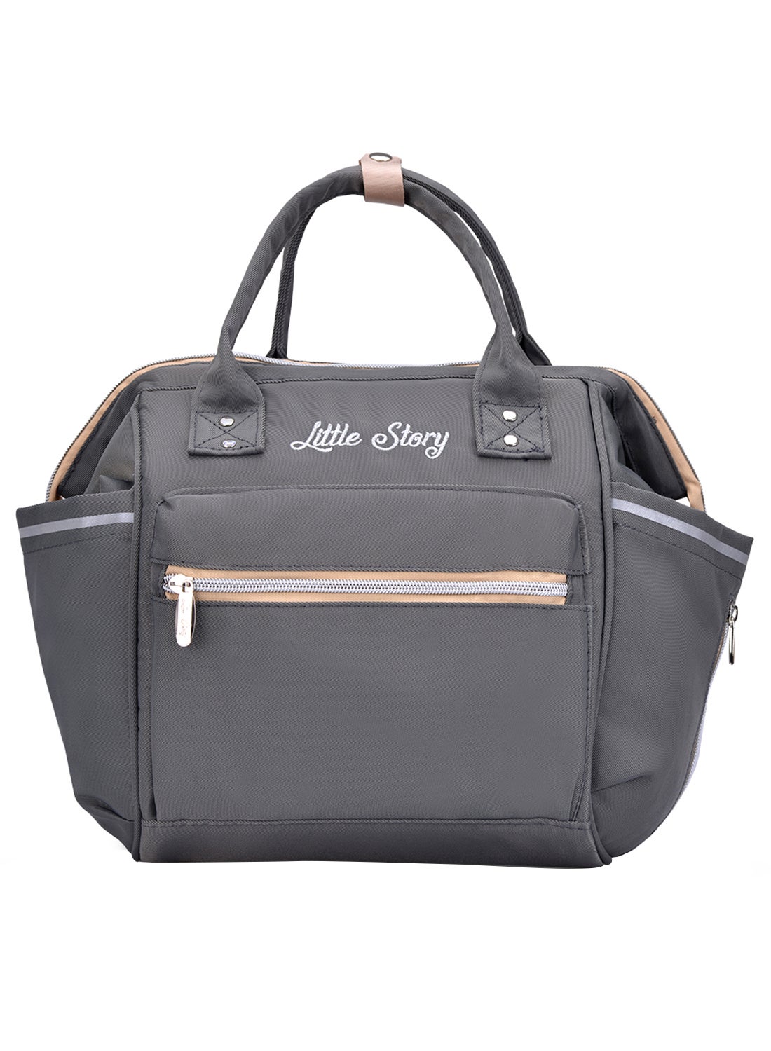 Little Story Ace Diaper Bag - Grey