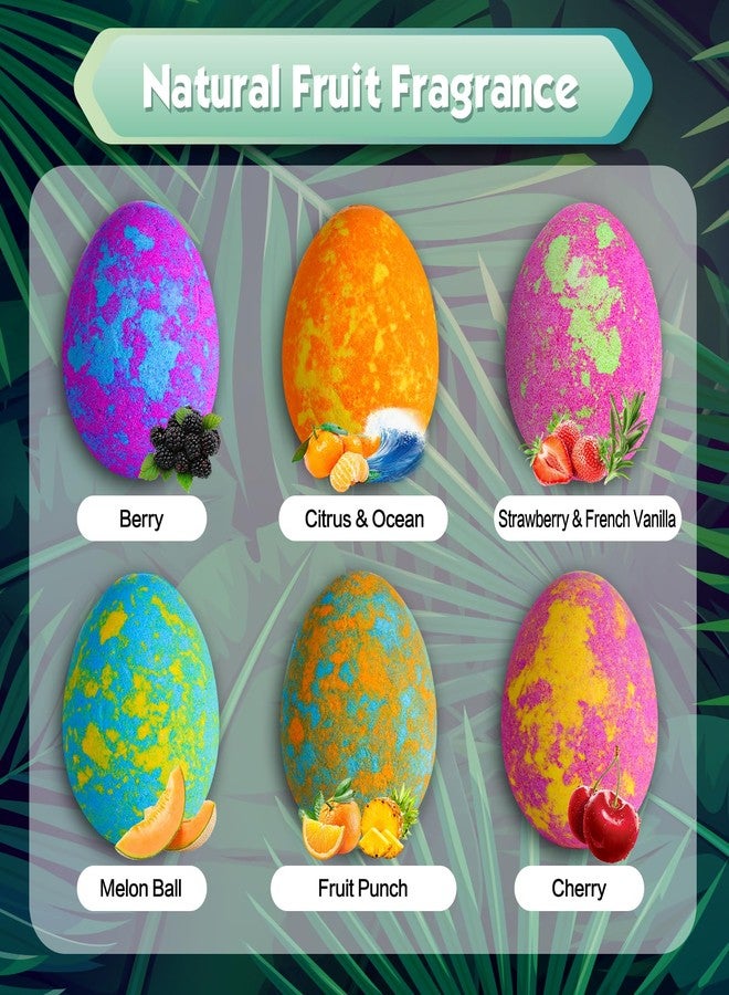 Aofmee Bath Bombs for Kids with Dinosaur Toy Inside, Easter Basket Stuffers for Toddler, Handmade Bubble Dinosaur Eggs for Boys Girls Gift Set for Birthday Christmas - Image 5