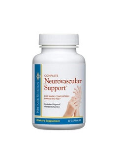 Complete Neurovascular Support Supplement For Nerve Function And Microcirculation 60 Capsules (30Day Supply)