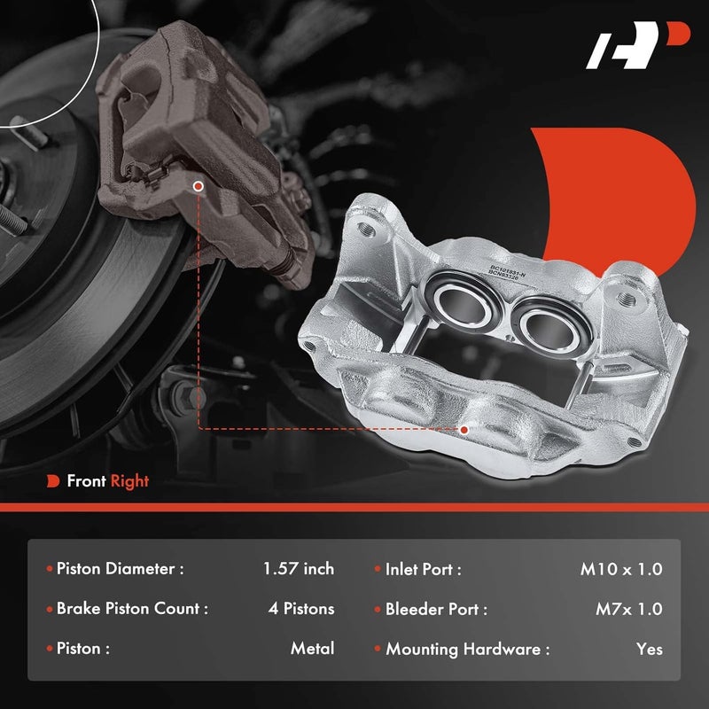 A-Premium Disc Brake Caliper Assembly for Subaru - Image 2