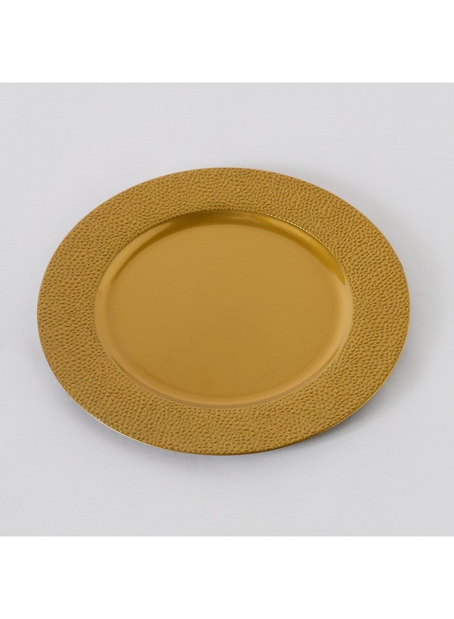 Home Box Naz Hammered Charger Plate 33 x 2 x 33 cm - Image 5