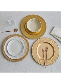 Home Box طبق شاحن من ناز مزخرف 33 x 2 x 33 سم  - Image 4