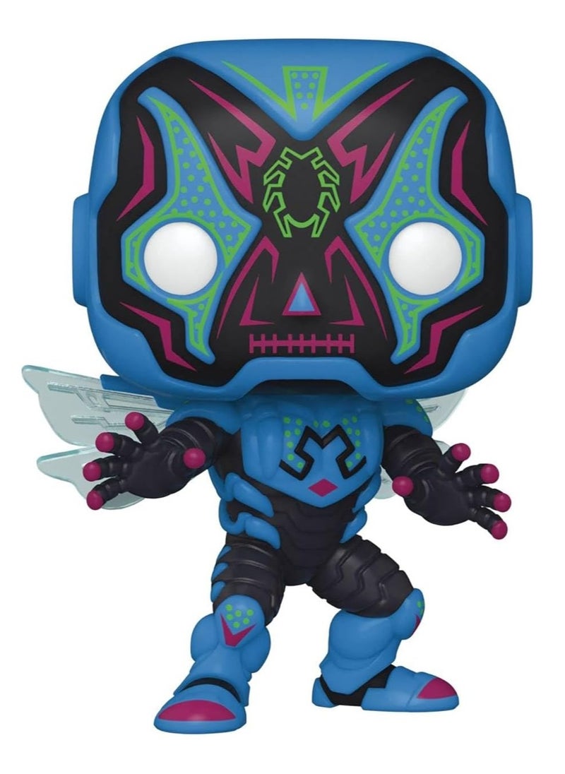Funko Funko Pop! Heroes: Dia De Los DC - Blue Beetle - DC Comics - Collectable Vinyl Figure  - Image 2