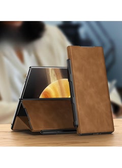 Case Compatible with Honor Magic V3 Case with Pen and Pen Slot, Leather Case Magnetic Face Cover Book Stand Flip Case All-inclusive Drop-proof Protective Cover