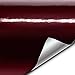 VViViD Gloss Demon Black Premium Vinyl Wrap Film 1ft x 5ft - Image 2