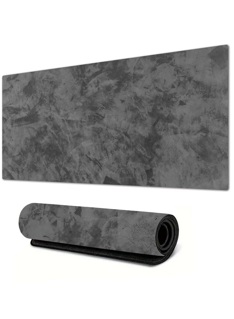TrueMart Large Desk Mouse Pad, Waterproof Gaming Mouse Pad, 900 x 400 x 3mm, 31.5 x 11.8 x 0.157in, Gaming Mouse Pad, XXL Desk Mat, Non-Slip Desk Mat, XL Gaming Mouse Pad, Thick Rubber Desk Pad Mouse Pad, Suitable for Gaming, Office, and Home Use - Image 1