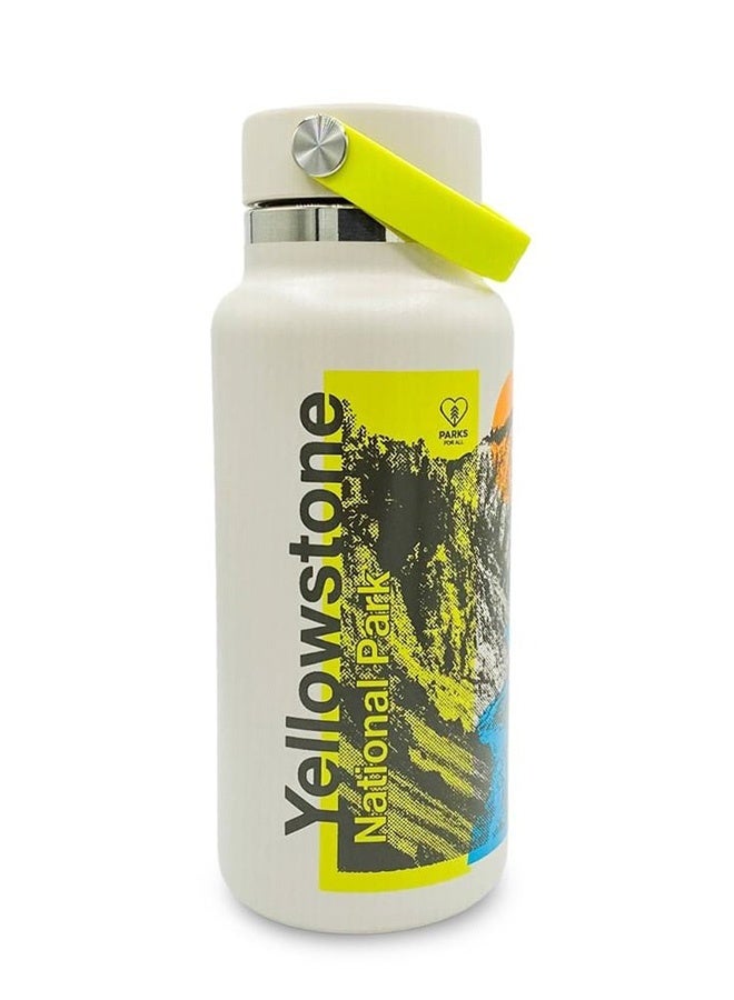 Hydro Flask Yellowstone 32oz Stainless Steel Wide Mouth Limited Edition TempShield Leakproof Water Bottle BPA-Free, Non-Toxic - Image 5