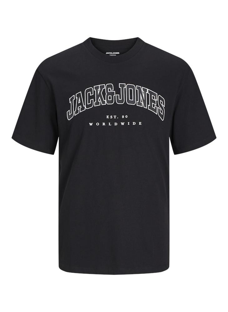 JACK & JONES Casual Crew Neck Regular Fit Plus size T-Shirt - Image 5