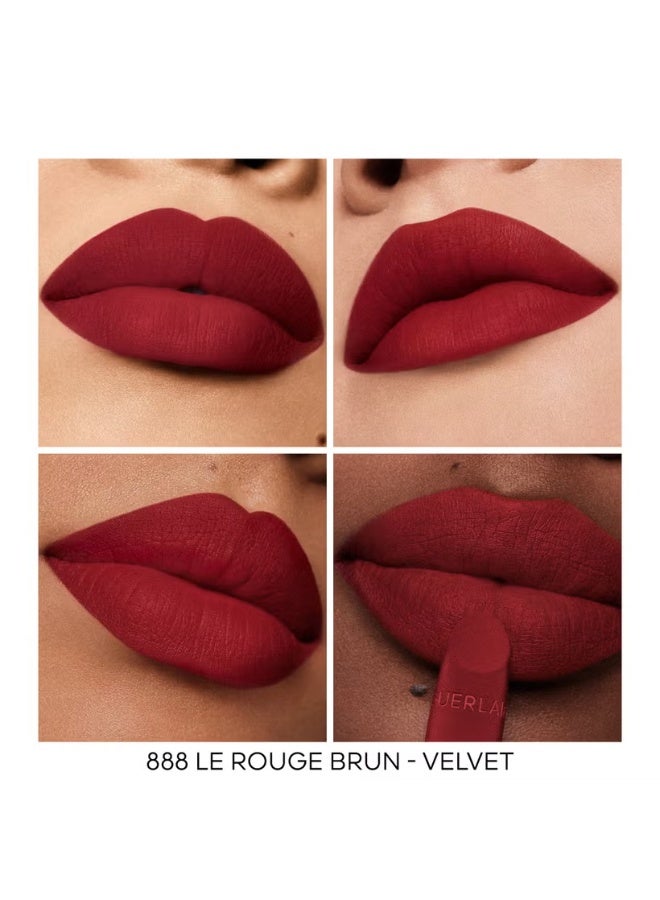 GUERLAIN Rouge G The Refill-888 Le Rouge Brun- Velvet - Image 3