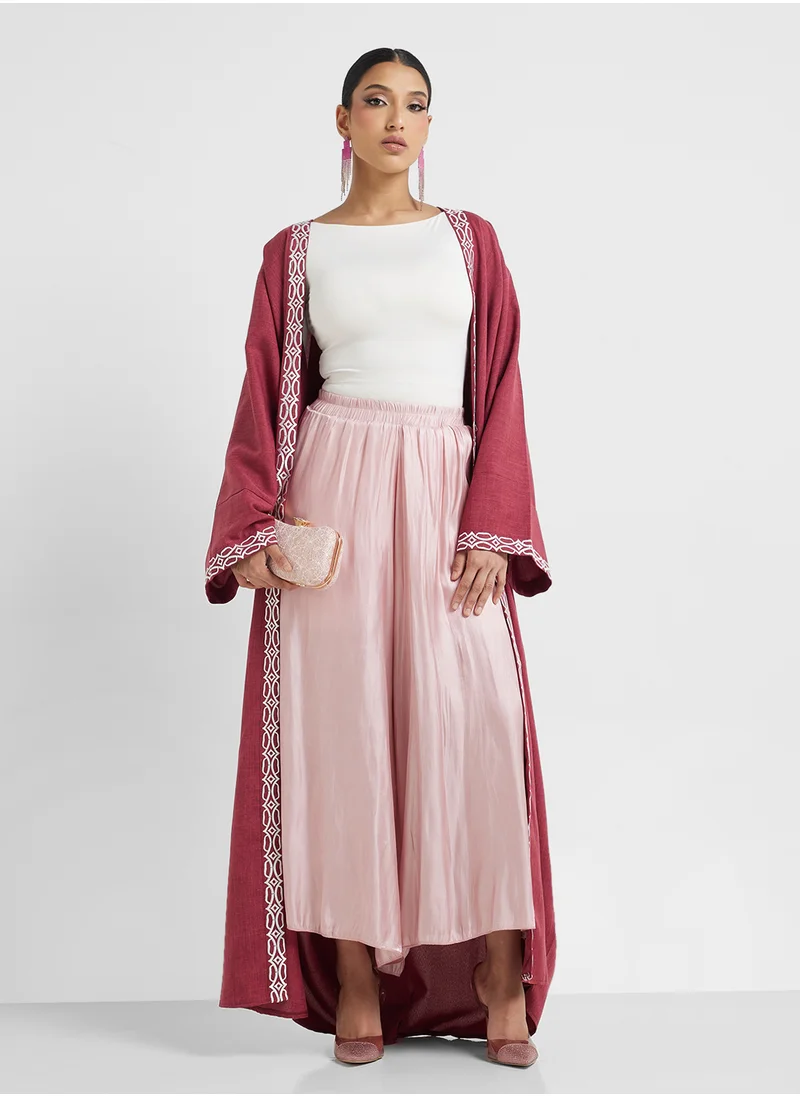 خزانة Wide Leg Pants