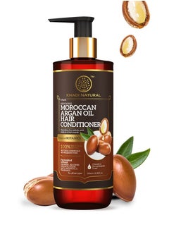 Khadi Natural Khadi Natural Powered Botanica Moroccan Argan Oil Hair Conditioner Superior hair care Naturally shiny hair Suitable for all hair types 310 ml  - Image 1