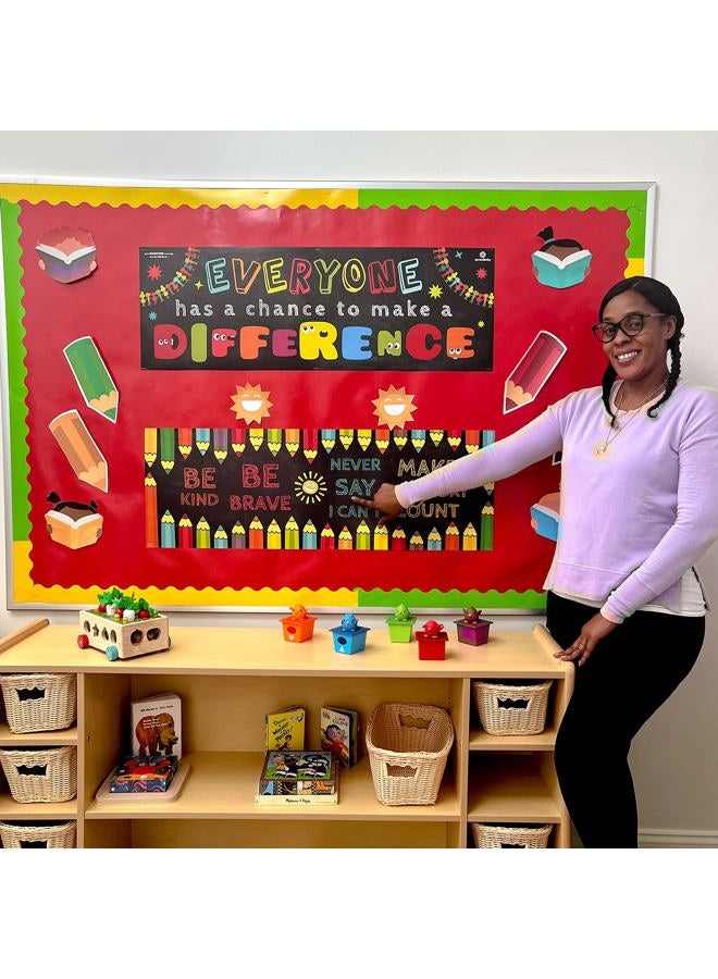 Sproutbrite Classroom Banner and Posters for Decorations - Educational, Motivational and Inspirational Growth Mindset for Teacher and Students - Image 2