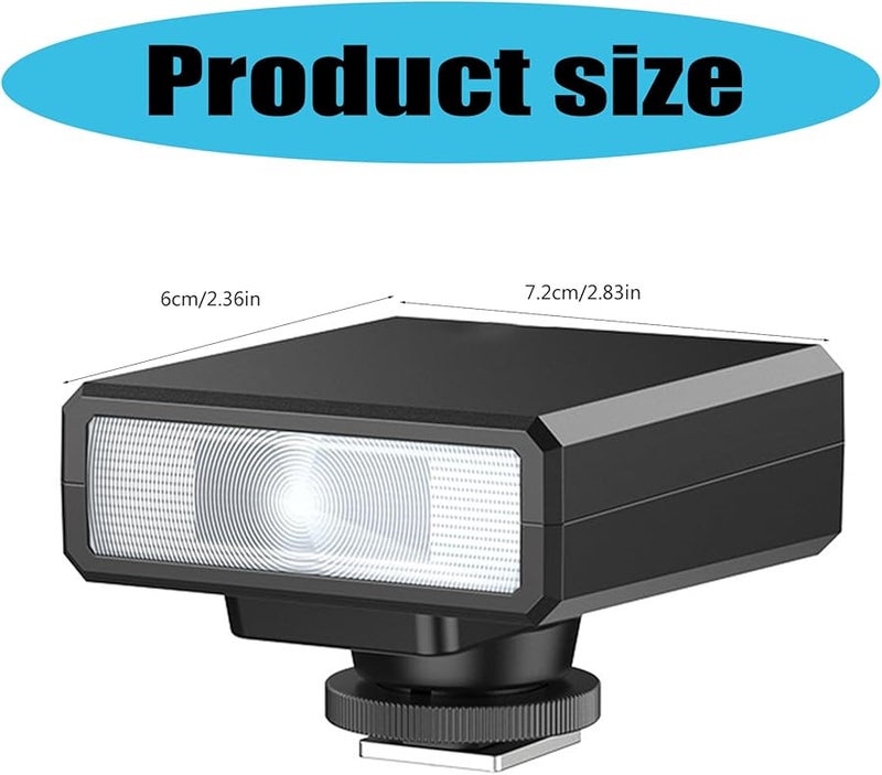 كاميرا محمولة F12 فلاش ضوئي 6000K حامل حذاء ساخن قياسي للتصوير الرقمي - Image 5