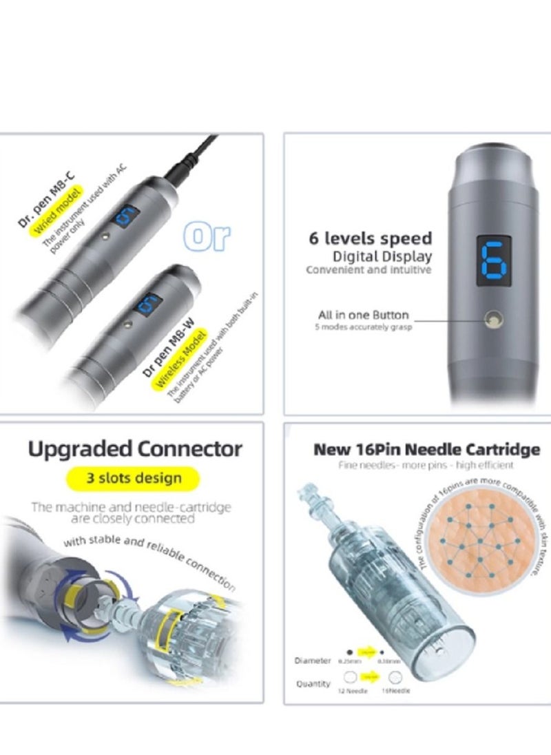 Dr.pen - Derma Pen Dr.pen M8 with Needle Cartridges - Image 1