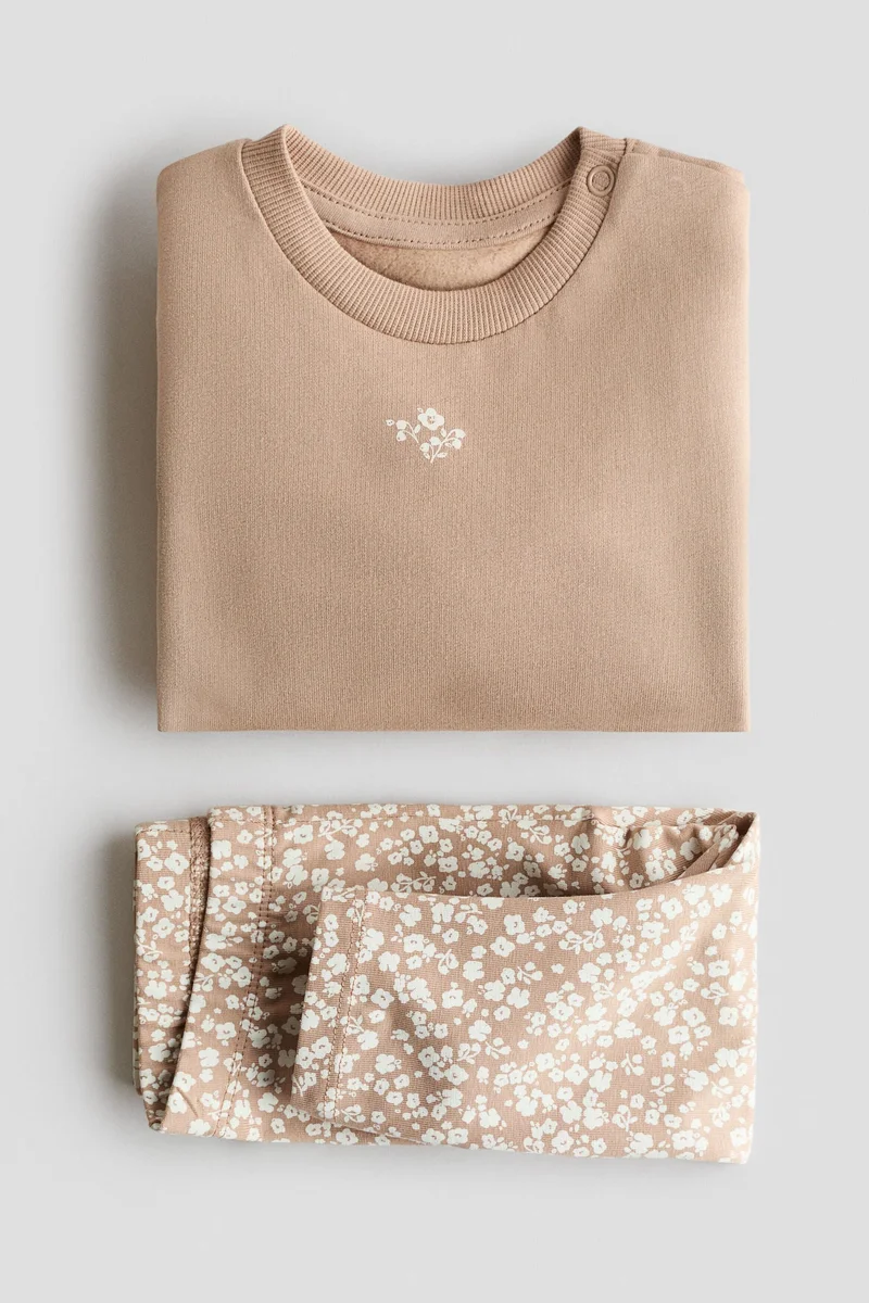 H&M 2-piece sweatshirt and leggings set