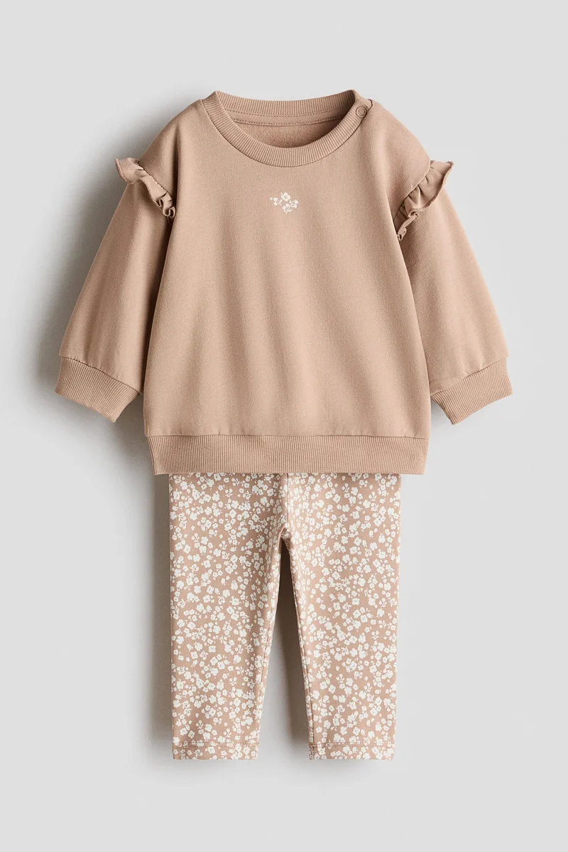 H&M 2-piece sweatshirt and leggings set