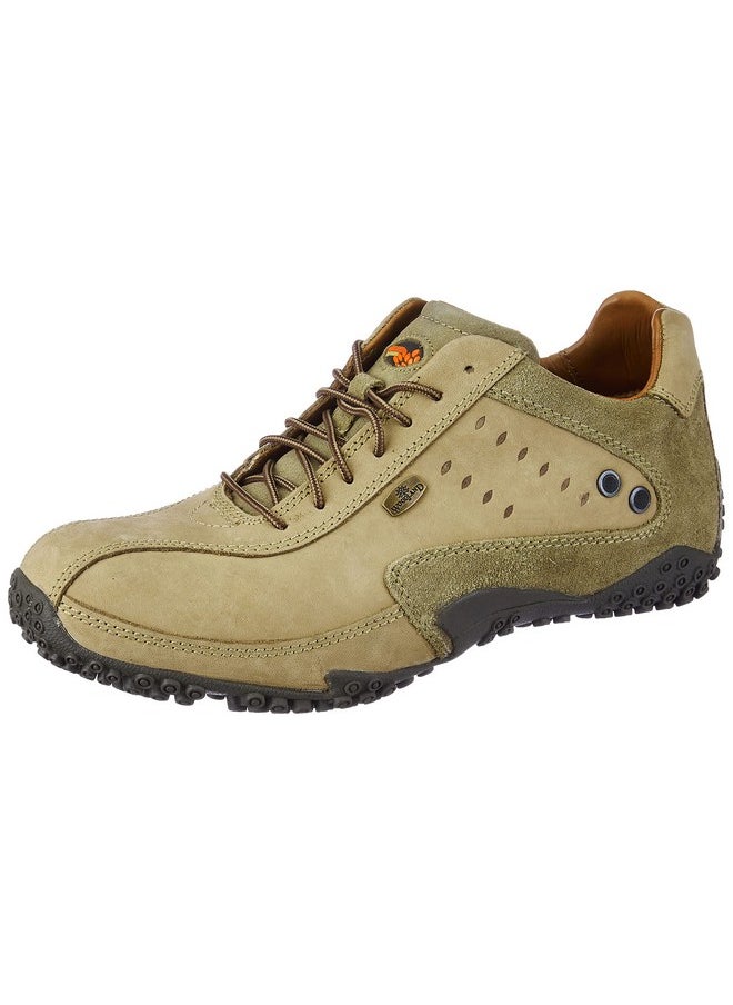 WOODLAND - Woodland Mens GC 0572108NW Khaki Casual Shoe - 10 UK (44 EU) (GC 0572108NW) - Image 1