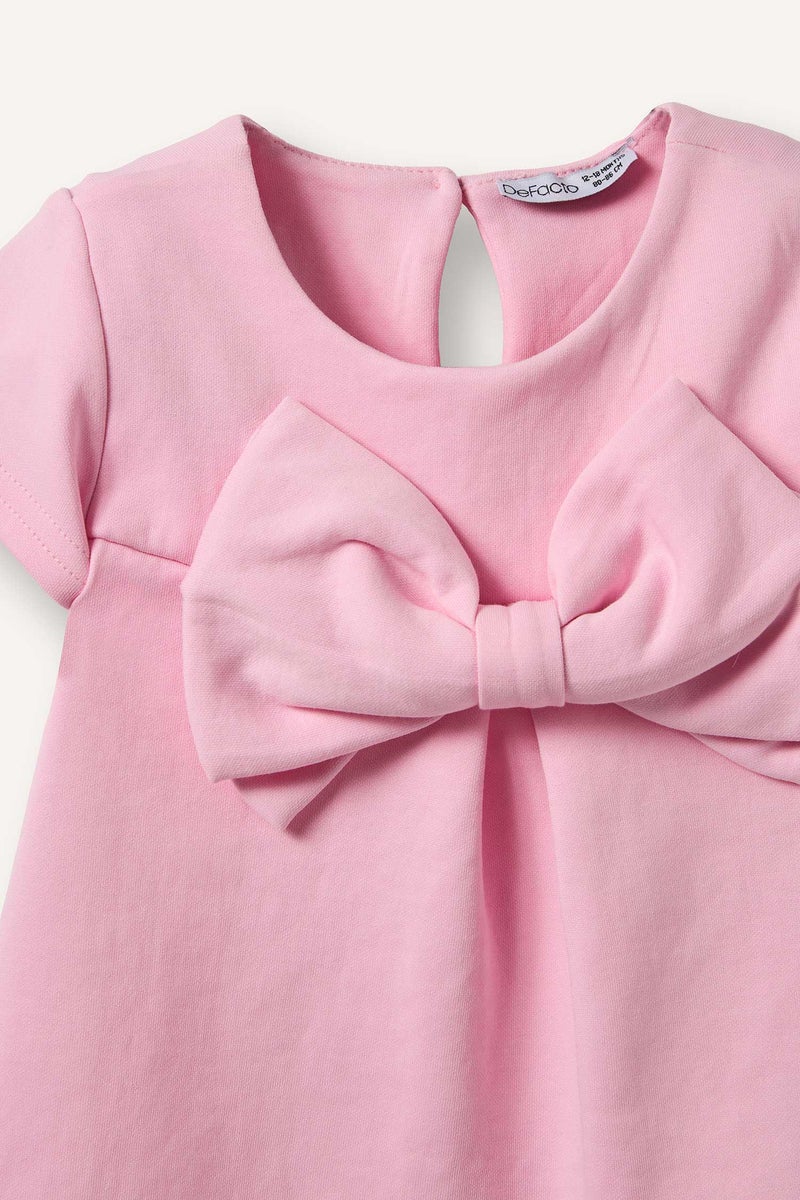 DeFacto Pink BabyGirl Girl Dress Casual - Image 2