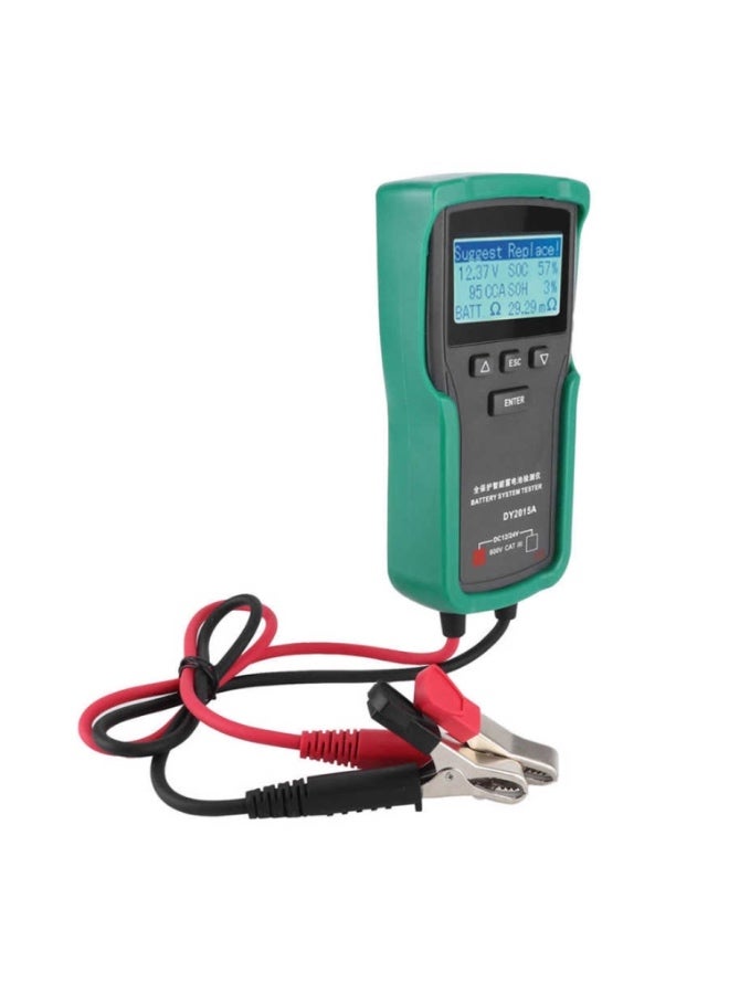 DUOYI DY2015A Car 12V 24V Digital CCA Load Battery Charging Digital Capacity Tester - Image 2