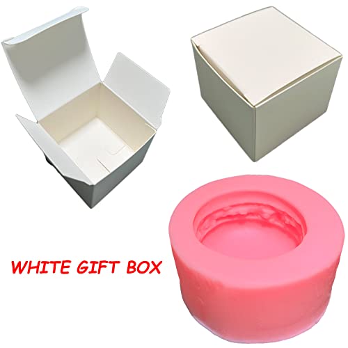 CALOPET 3D Macaron Silicone Mold Handmade for Fondant Cake Hamburger Baking Molds Muffin Chocolate Cookie Making Tools, Candle Soap Mould, Cupcake Cakes Candles Wax Melt Moulds, DIY Christmas Bakeware - Image 5