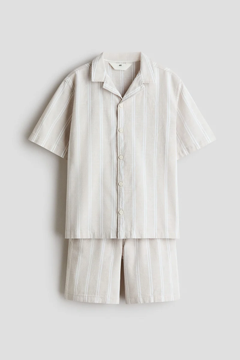 H&M 2-piece poplin set