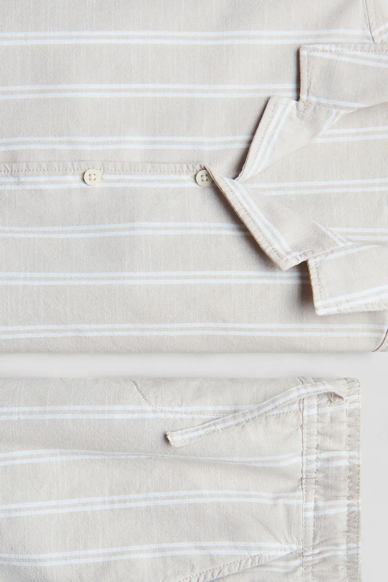 H&M 2-piece poplin set