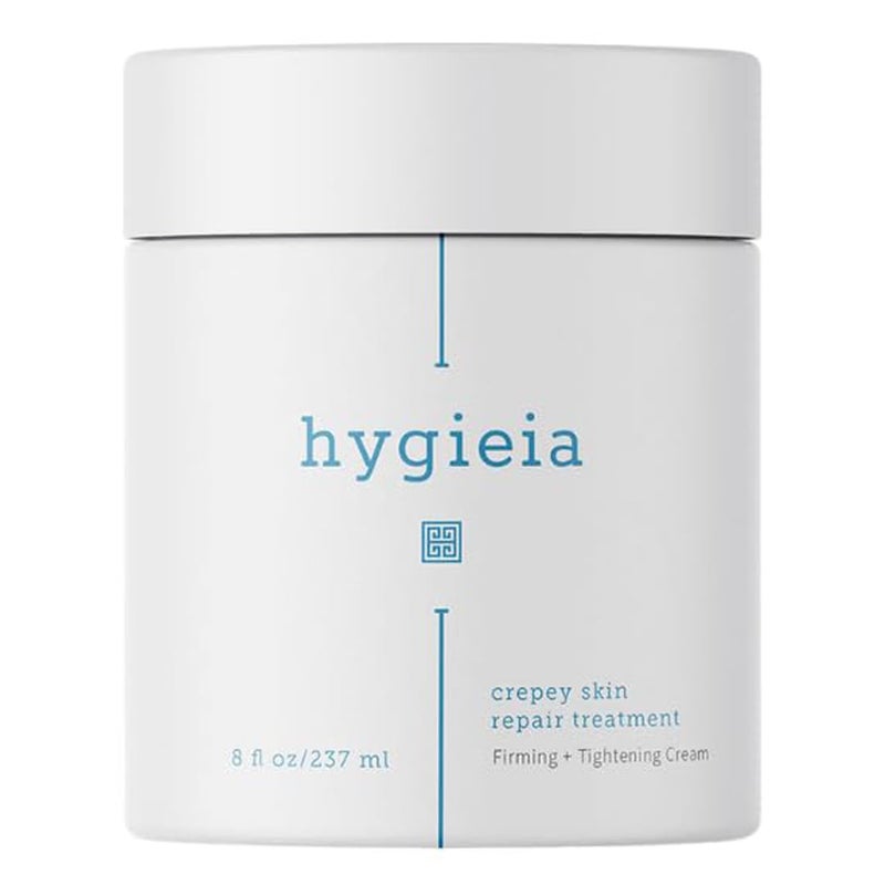 Hygieia  Crepey Skin Full Body Moisturizing  Firming Cream  Tighten  Smooth Crepey Skin  AntiAging Moisturizer with Hyaluronic Acid AHAs  Natural Oils to Rejuvenate Soften  Hydrate 8oz