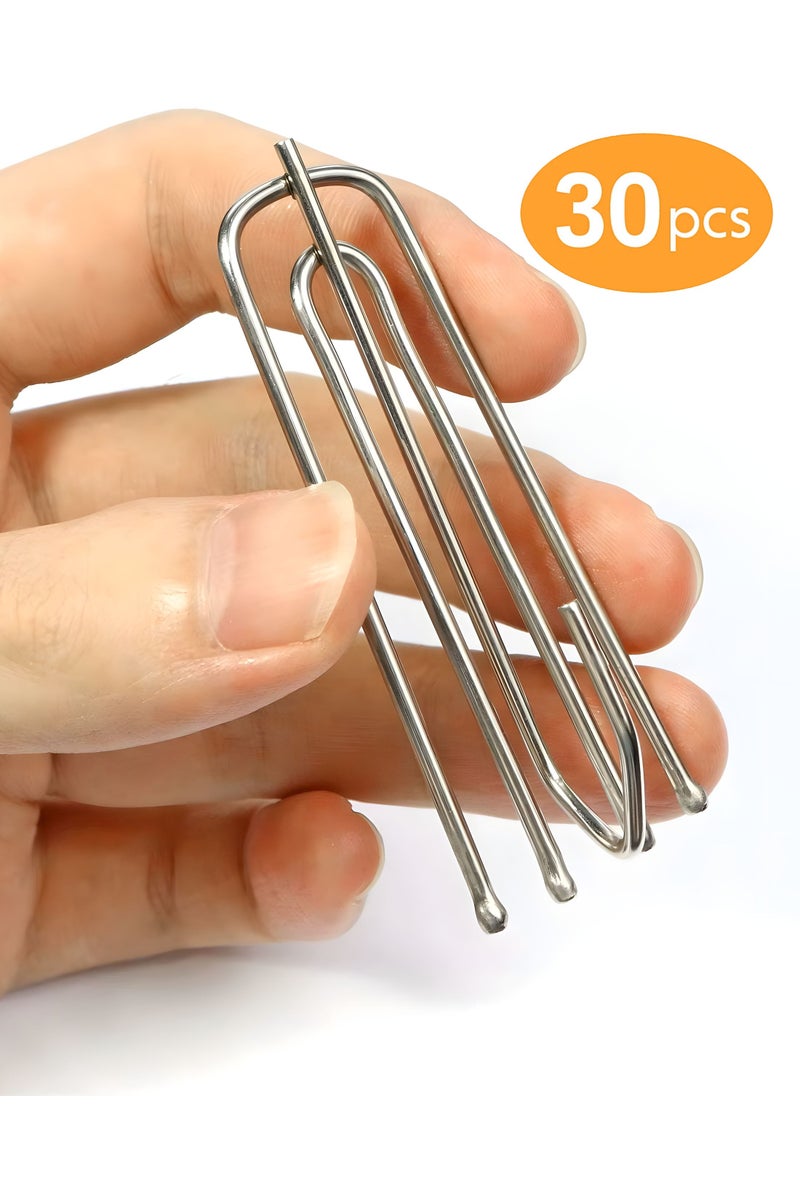 ماكسكون مجموعة من 30 خطافًا للستائر - Image 1