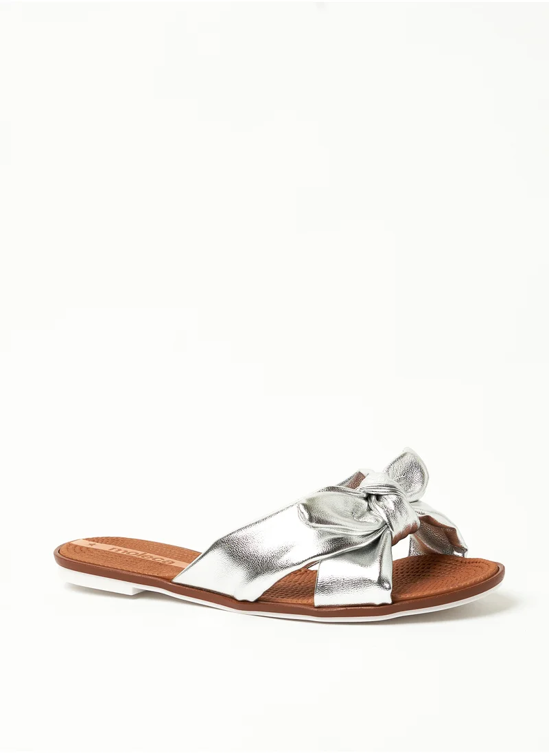 موليكا Maxine Cross Strap Flat Sandals