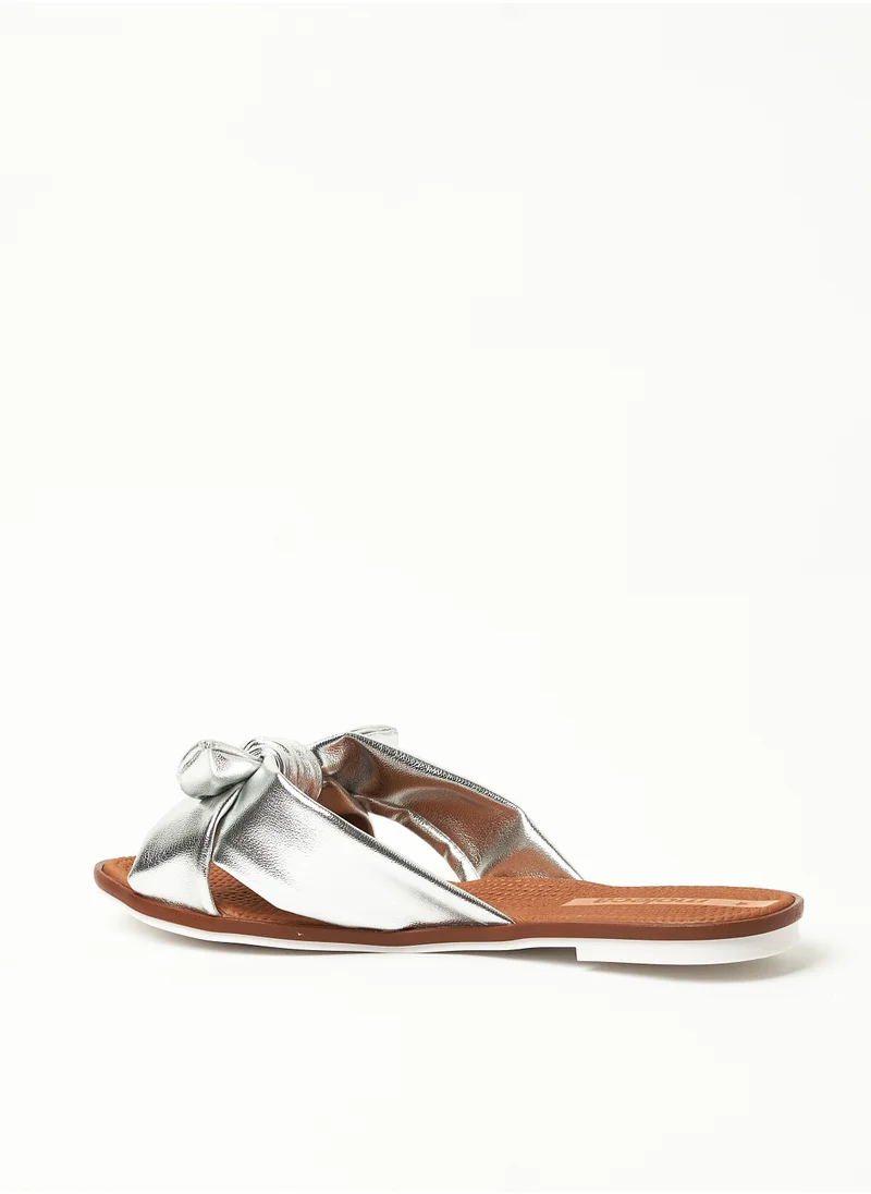 MOLECA Maxine Cross Strap Flat Sandals
