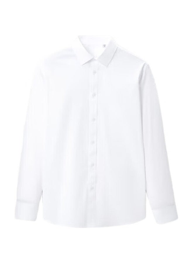 HLA Hailanzhijia Men'S Long-Sleeve Shirt, Business-Style Crisp And Neat, Plus-Size Formal Dress Shirt For Men - Image 3