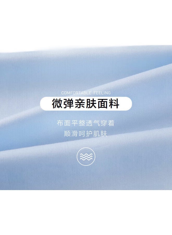 HLA Hailanzhijia Men'S Long-Sleeve Shirt, Business-Style Crisp And Neat, Plus-Size Formal Dress Shirt For Men - Image 2